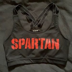 Spartan sports bra w removable cups